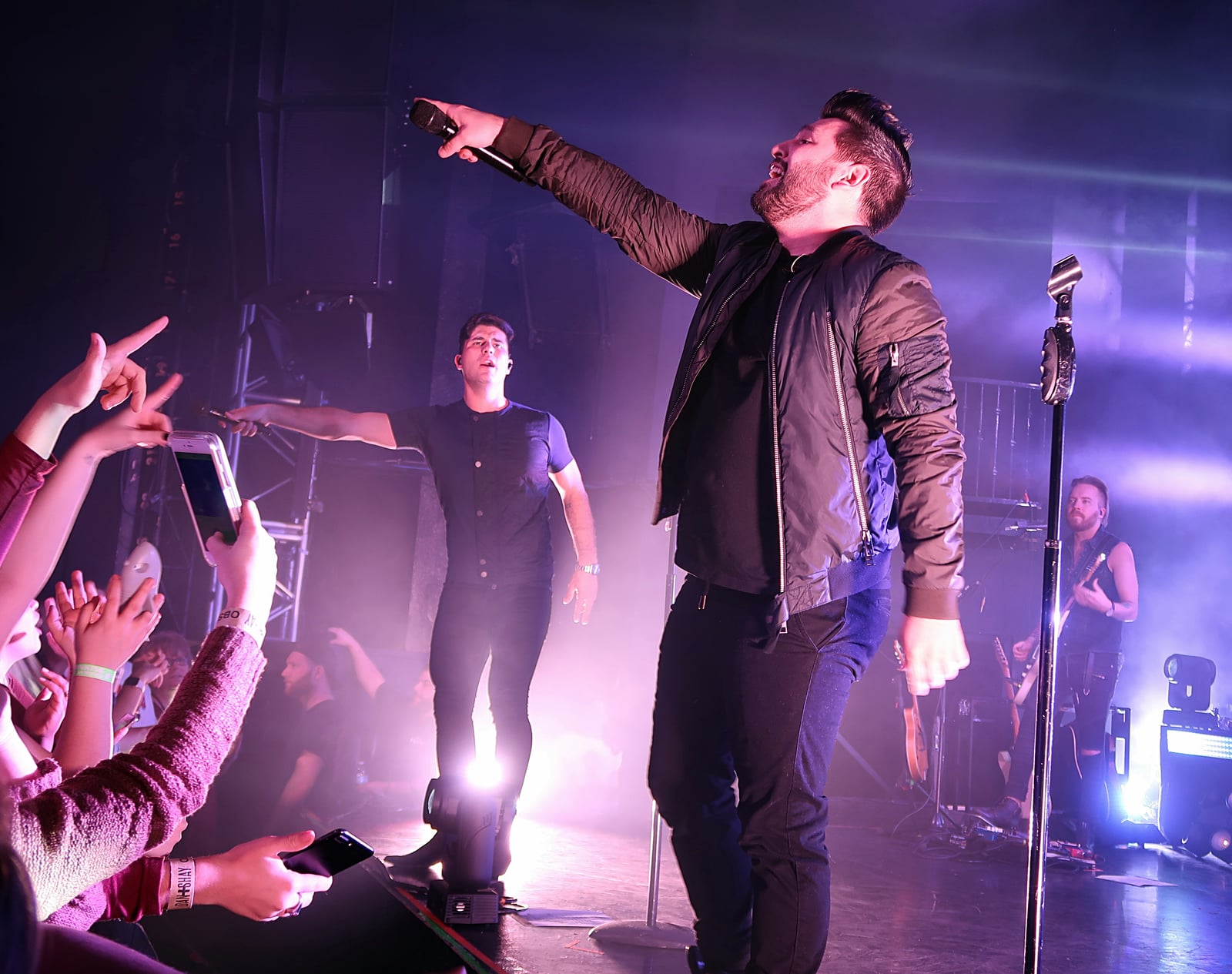 Dan + Shay performing live