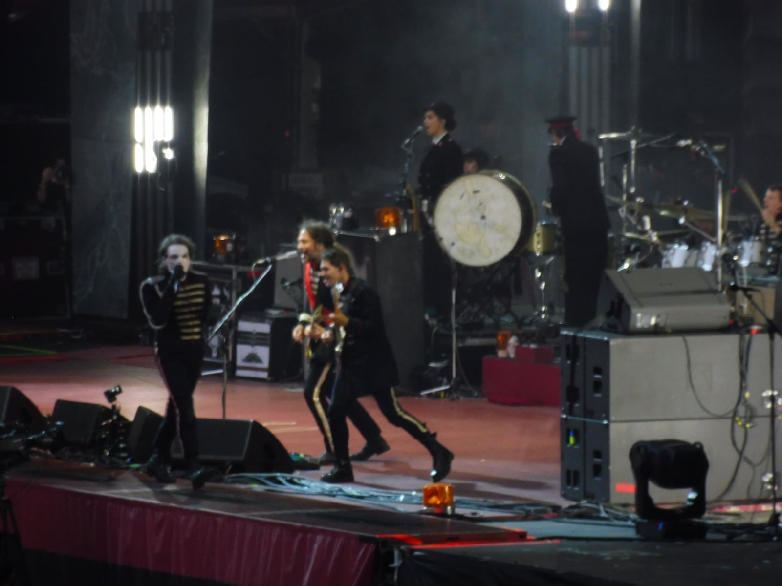 My Chemical Romance performing live